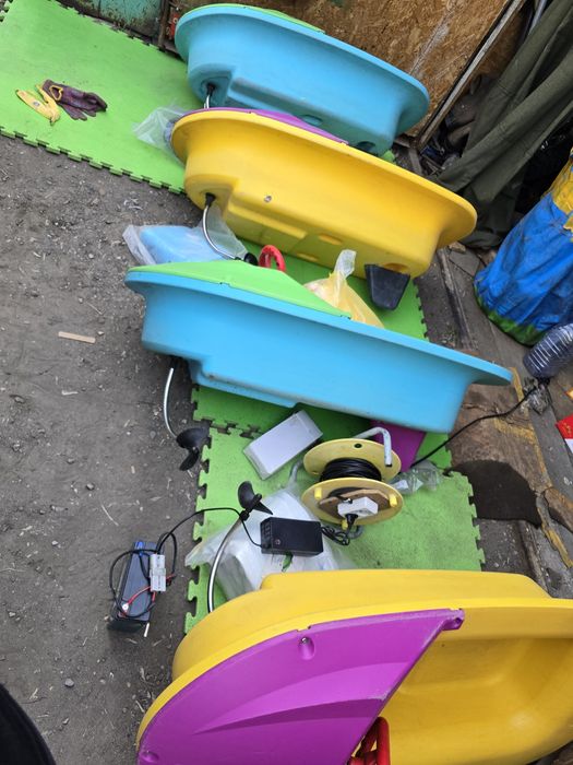 Бассейн  с лодочками