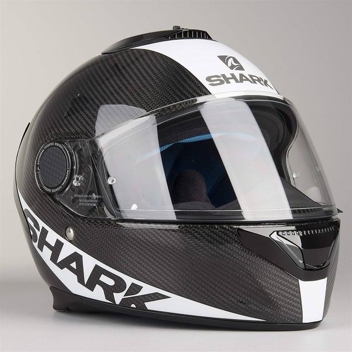 Шлем для мотоцикла SHARK (spartan | full carbon) black white edition
