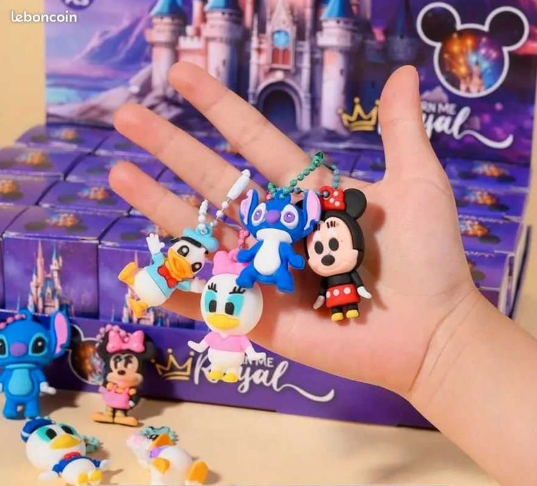 Ключодържател 24бр Дисни Стич Марвел подаръци за деца за рожден ден