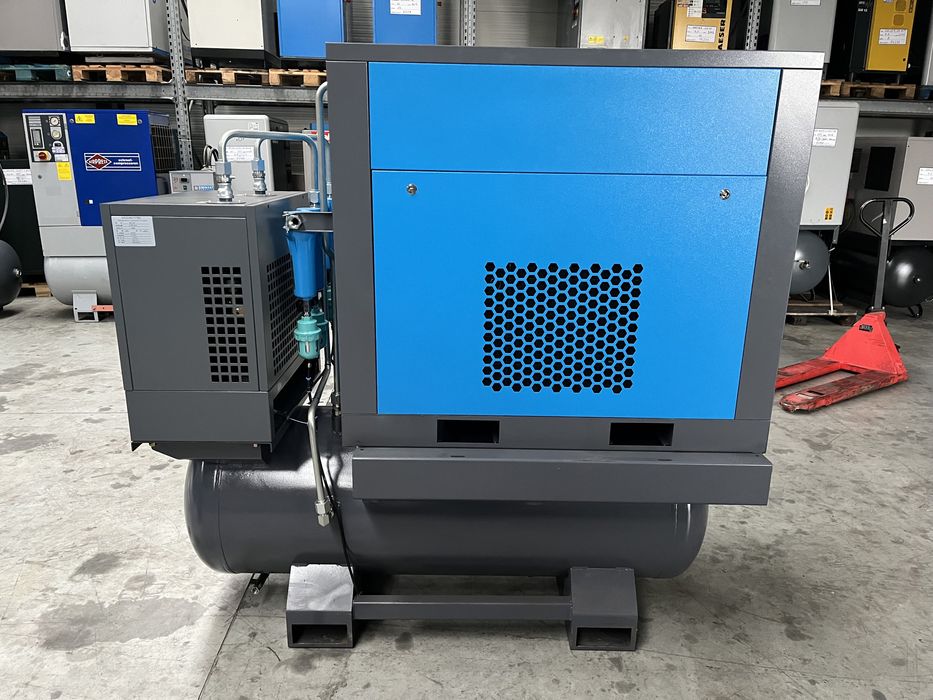 Compresor ZAKF - 15 KW, 13 Bar, cu uscator si rezervor de 400 L