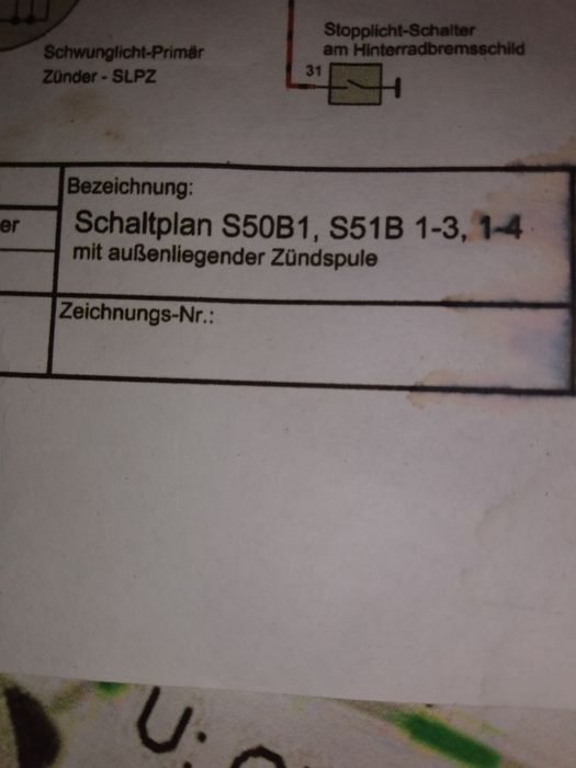 Схема за свързване електрониката на мотор Симсон/Simson