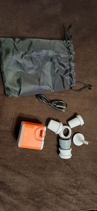 1. Pompa aer utila pt umflare saltele gonflabile, vidare pungi vacuum.