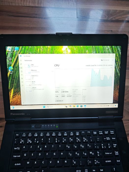 Vând laptop Panasonic cf-54 touchscreen
