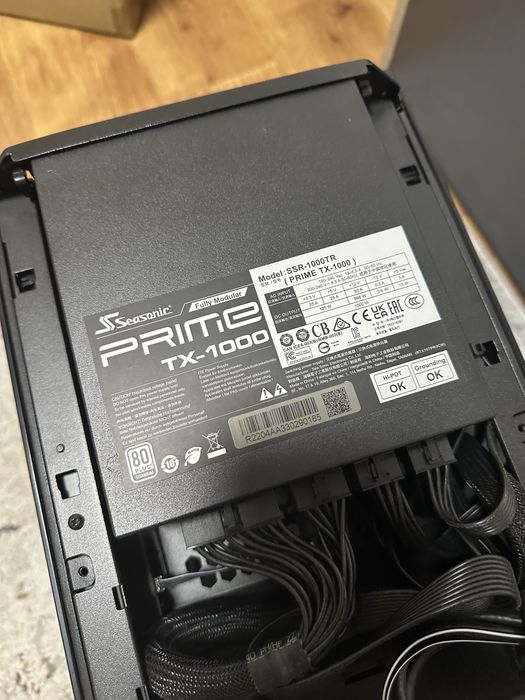 Seasonic PRIME TX-1000 (80+ Titanium Certified 1000W PSU)