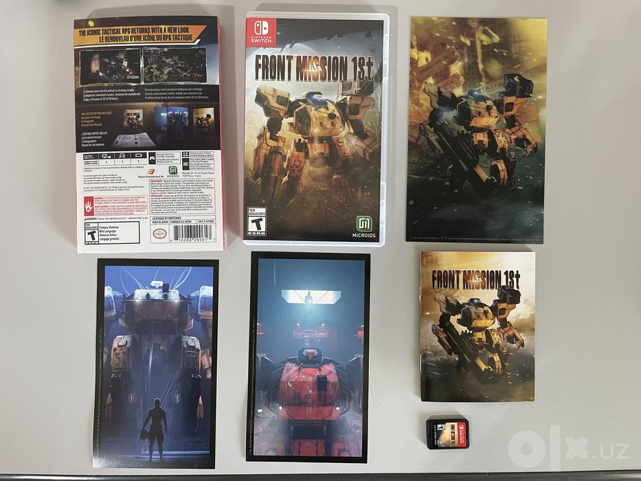 Front Mission 1st remake limited edition для Nintendo Switch