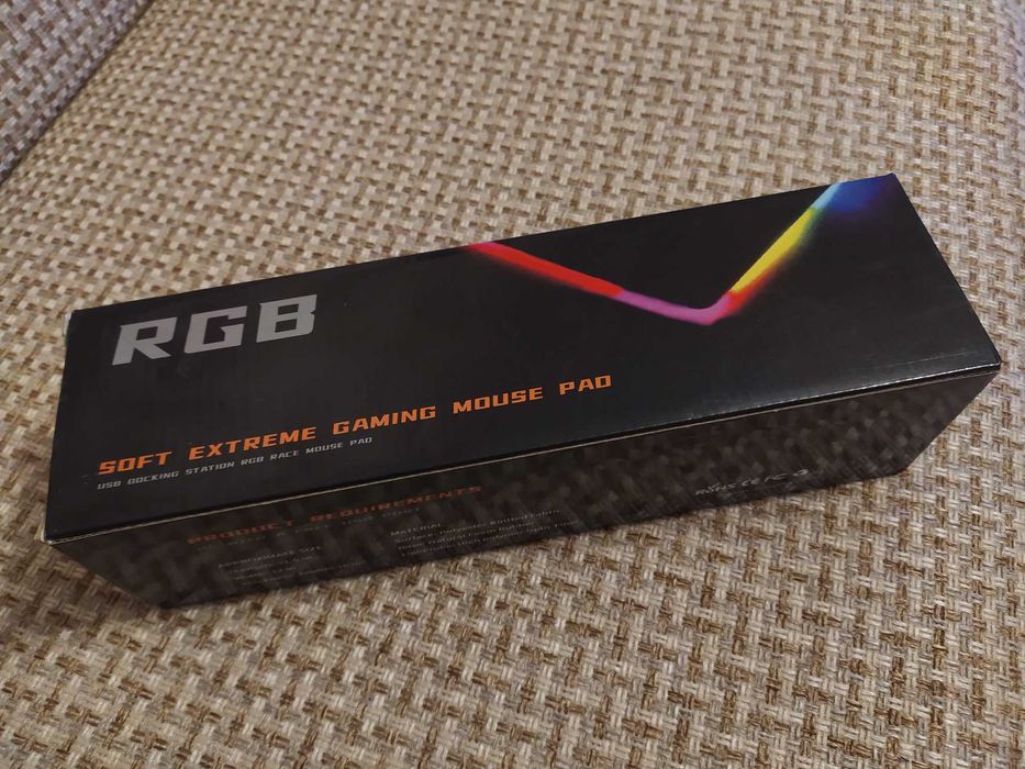 Коврик для мыши с подсветкой