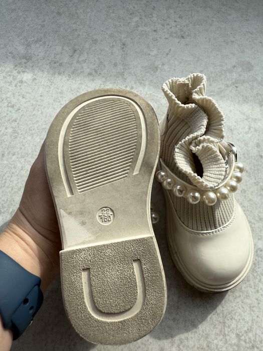 Cizme Il Passo crem cauciuc