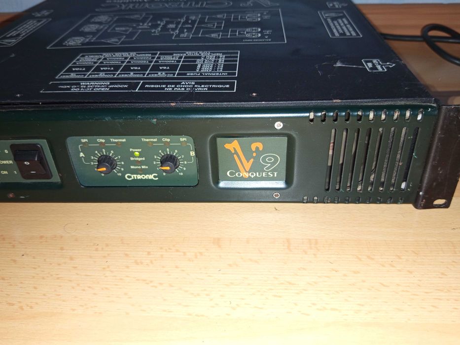 Профи крайно стъпало Citronic Conquest V9