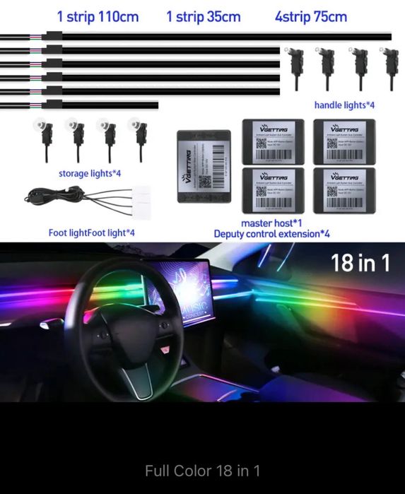 Lumini ambientale Acrilice Dinamice 18-1 STOC LIMITAT!!!