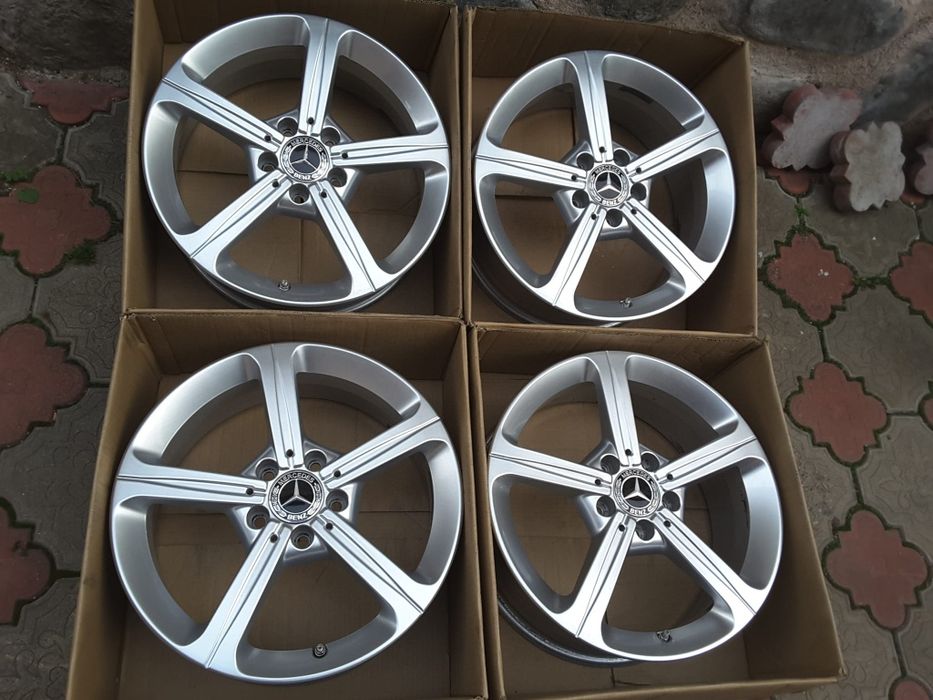 jante aliaj 17; 5x112;originale Mercedes GLA,GLB, A, B class w177,w247