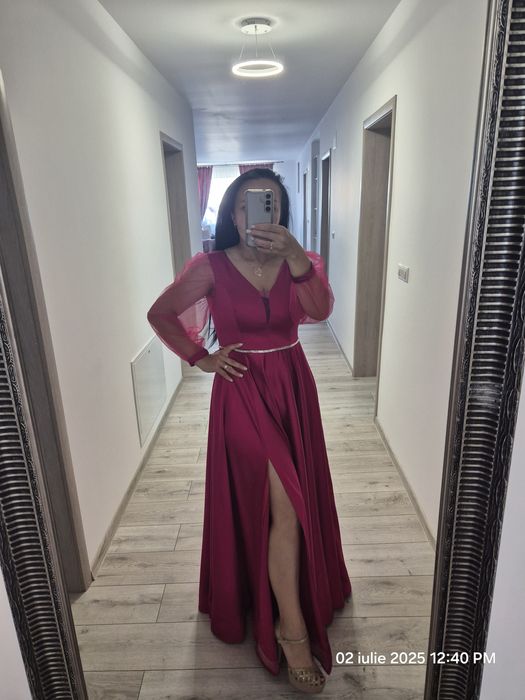 Rochie de ocazie, roz, mărimea M