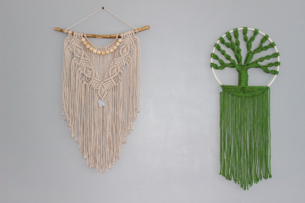 Декорации за стена/Макрамета/Ръчна изработка