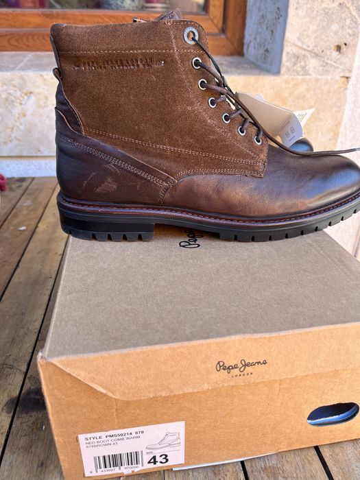 Super oferta!! Ghete piele  naturala,NOI, , Pepe Jeans!