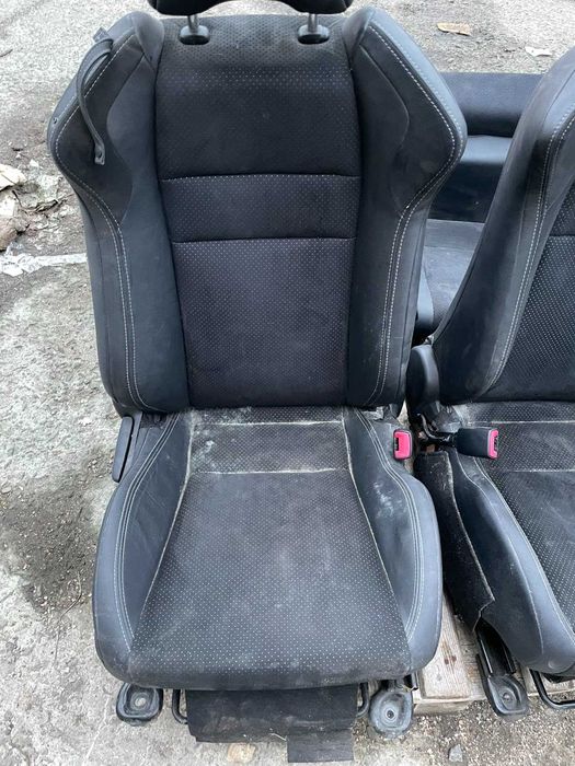 Черен Салон Седалки Рекаро Toyota GT86 2018 Subaru BRZ