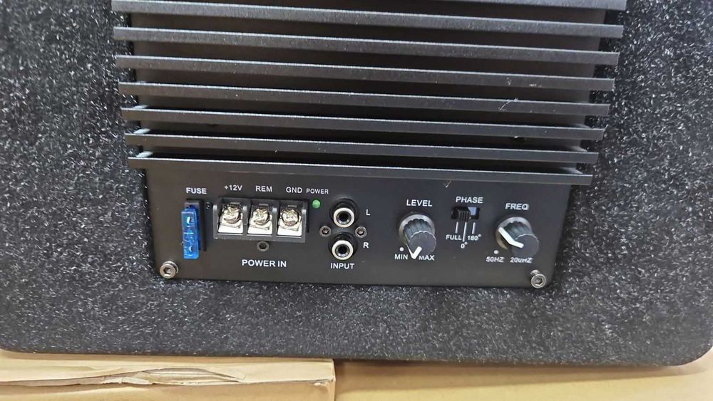 Активна бас каса MU-1007 – 10", 150W реална мощност