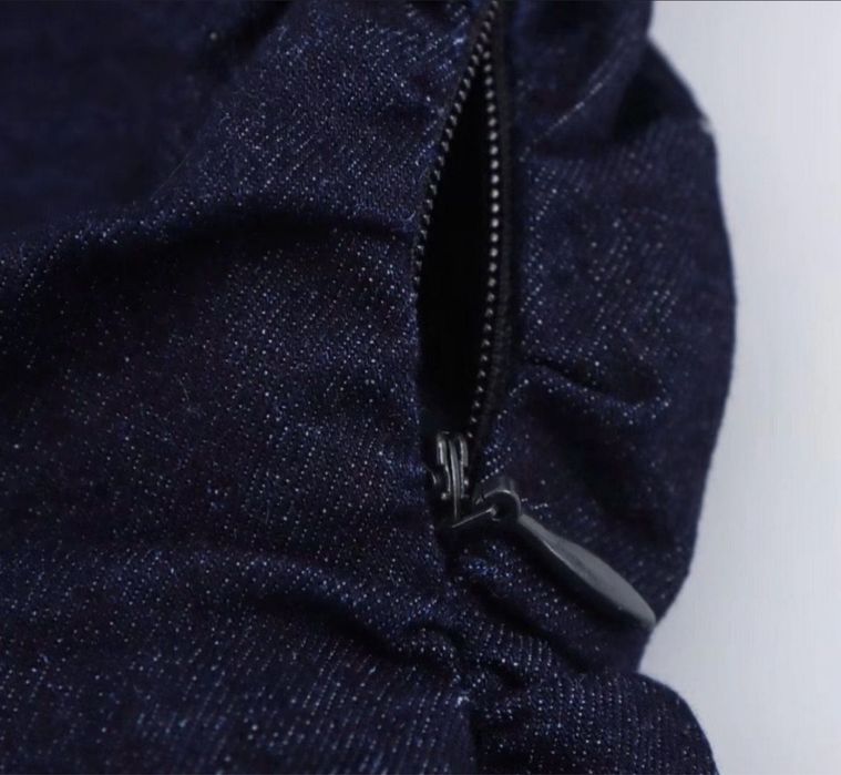 Zara джинсовое платье