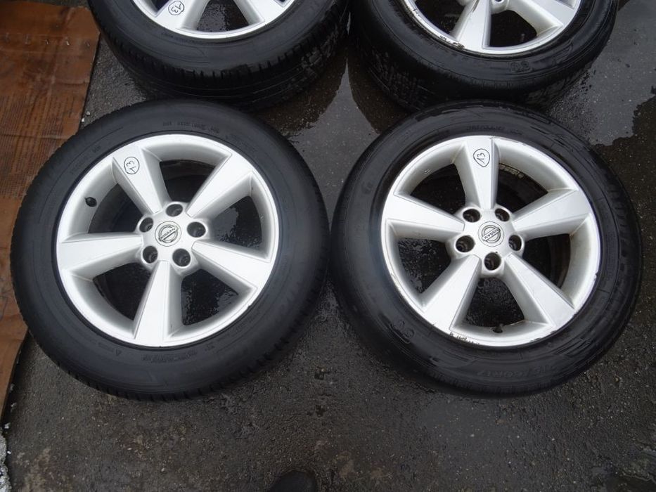 Vand Jante aliaj cu Cauciucuri Nissan Qashqai 215/60 R17 din 2009