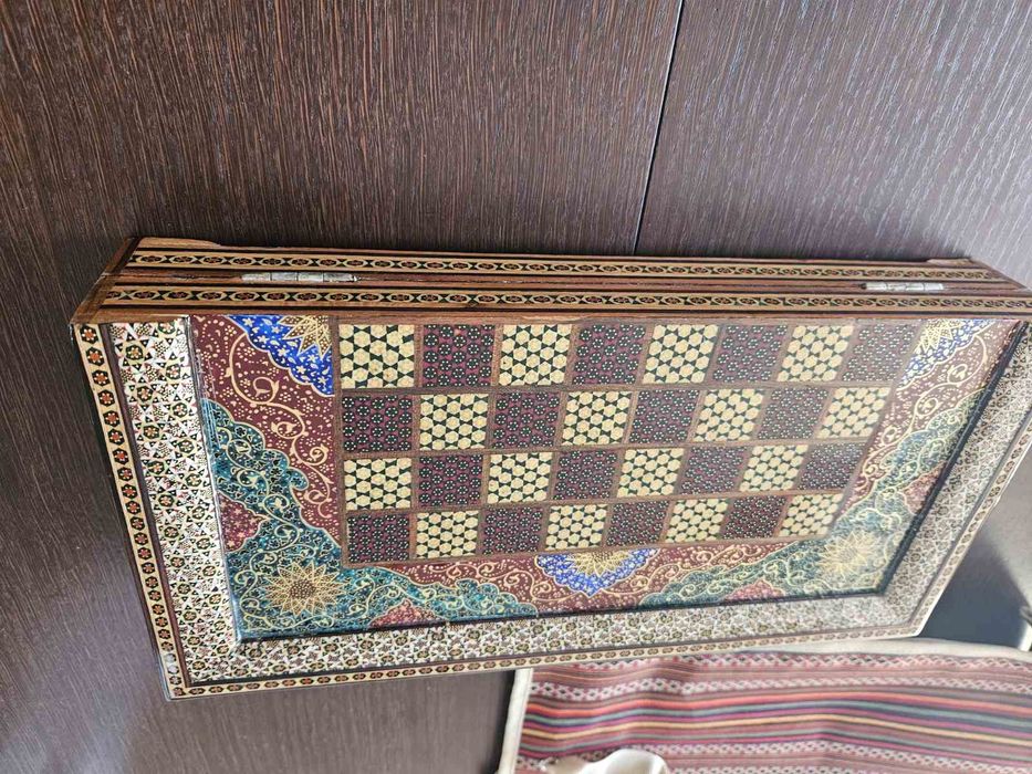 Табла и шах ръчна изработка