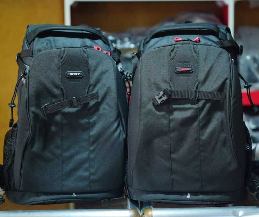 Фото аппарат учун Хархел турдаги рюкзак ва сумкалар бор!