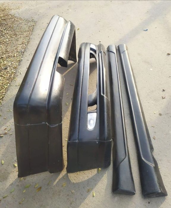 Пороги Бампер Wald / Brabus Мерседес w140 (Кабан)