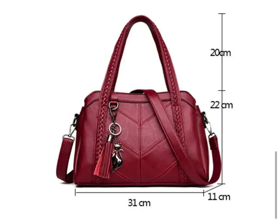 Дамска чанта от естествена кожа