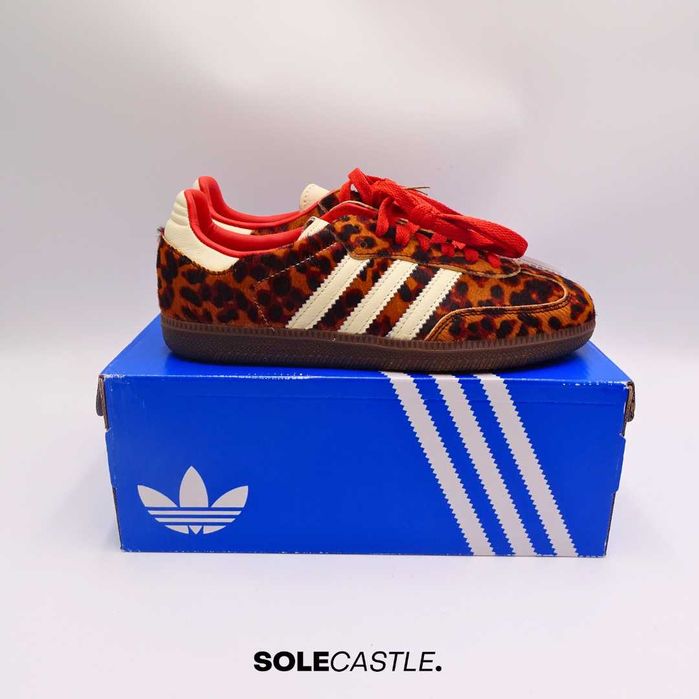 Adidas Samba OG 'Preloved Red Leopard'