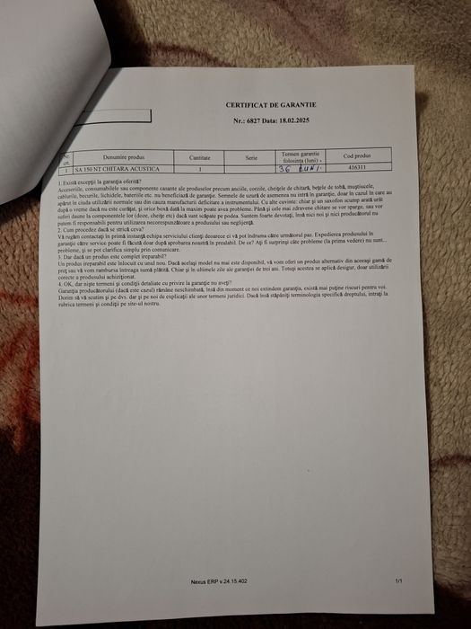 Chitară acustică Squier