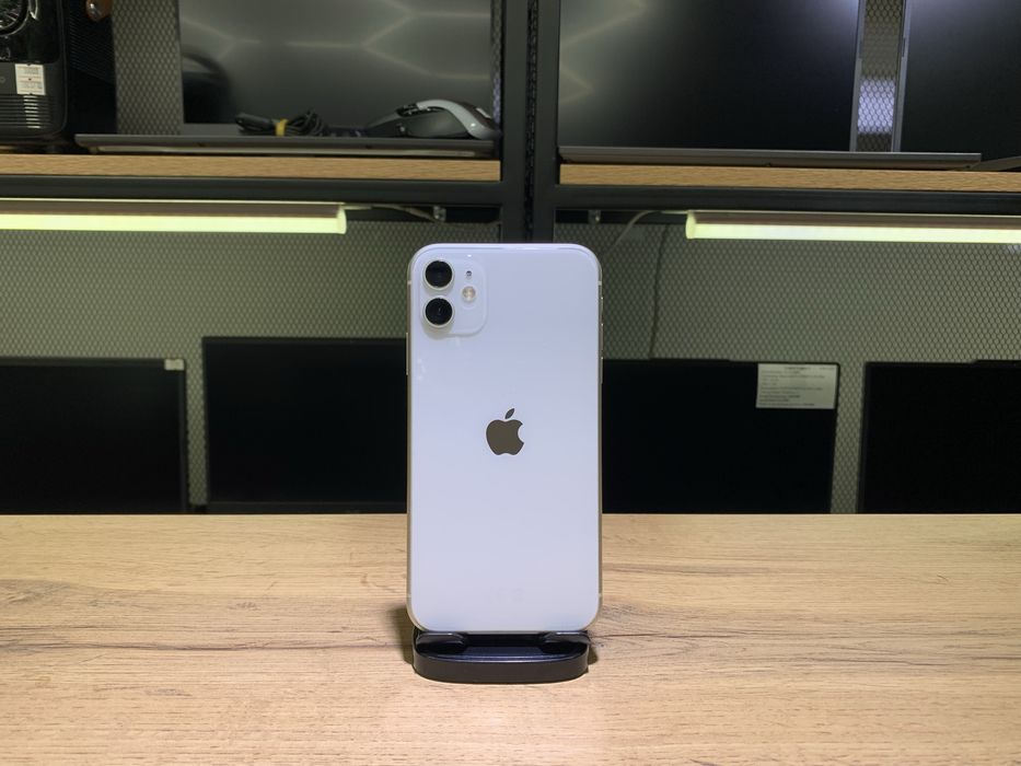 iPhone 11, 64 GB, белый, АКБ75%, 1192/А10