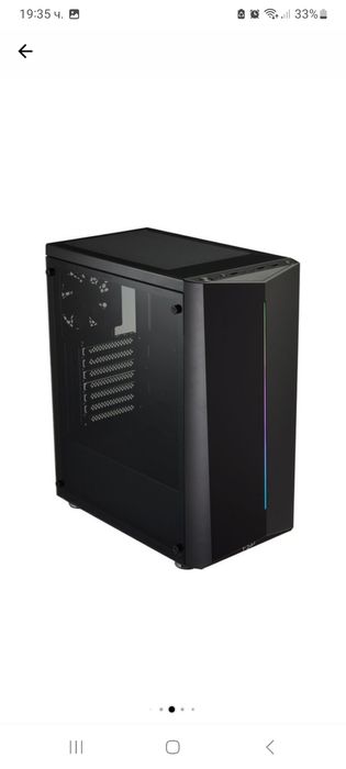 Gaming настолен компютър Serioux, Intel® Core™ i5-9400F, 8GB DDR4, 480