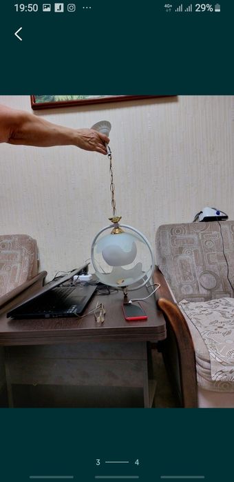 Люстра для спальни или детскую