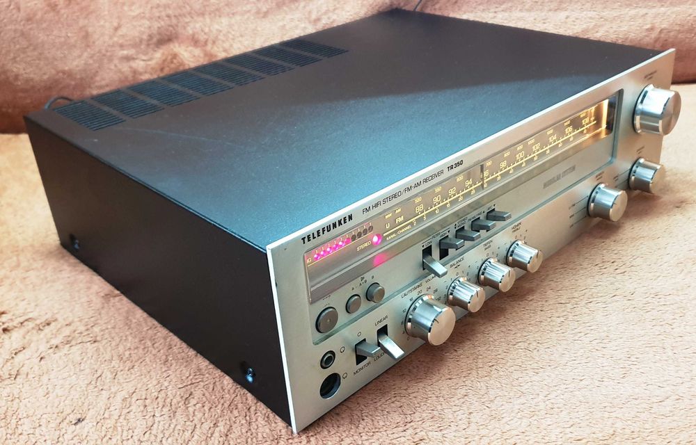 Telefunken TR-350 amplituner vintage 2X50W pe 4 Ohm