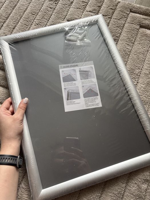 Клик рамка A3 (snap рамка, без стъкло) – алуминиева