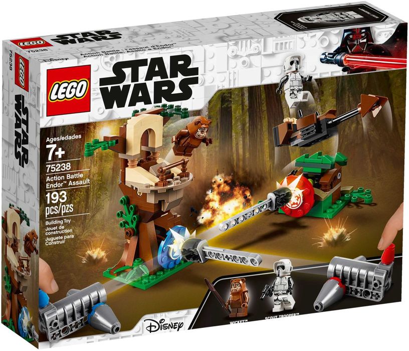 LEGO Star Wars 75238 - Asaltul Endor - Ewok vs Scout -NOU