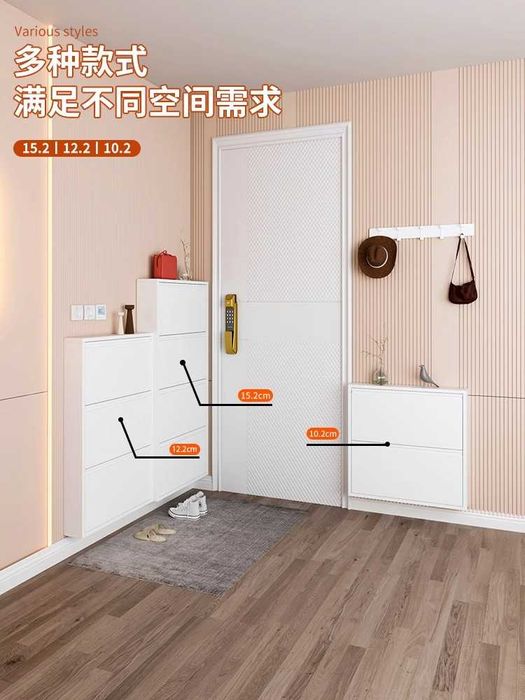 Настенный обувной шкаф/Металлический шкаф для прихожей