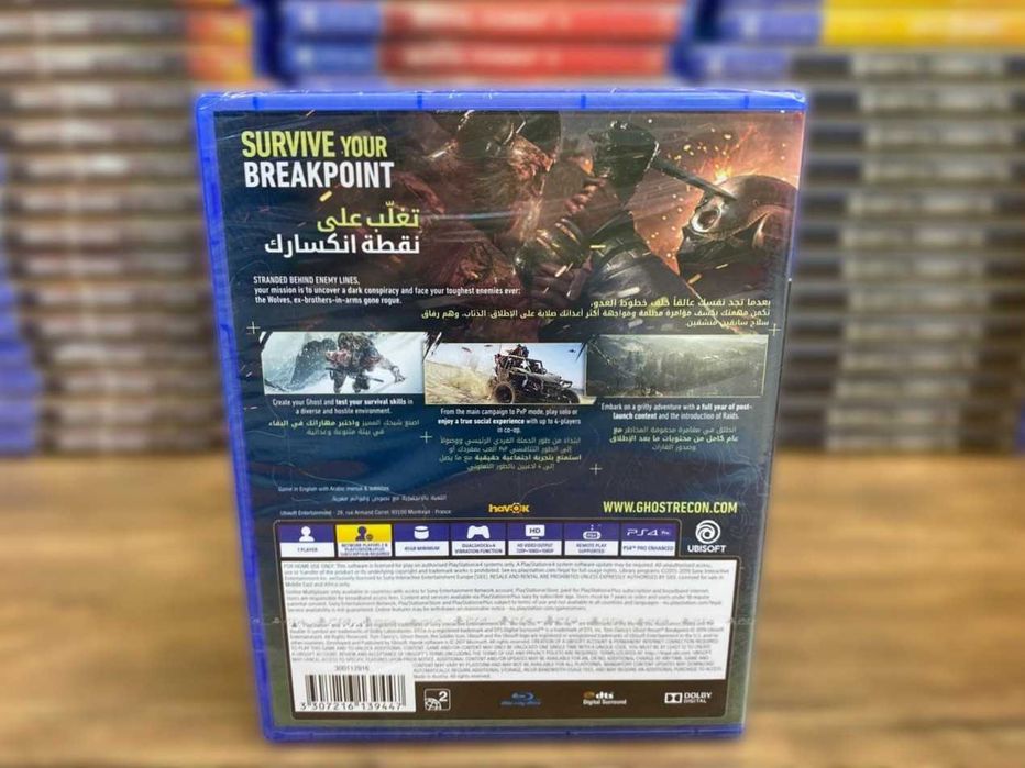 Новый Tom Clancy's Ghost Recon Breakpoint ENG PS4/PS5 Пс4 Много Игр