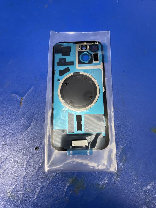 Sticla Spate iPhone 15 Neagra