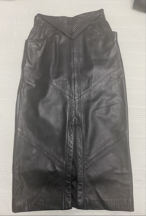 Продам две кожанные юбки