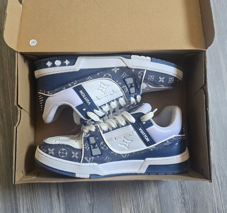 Louis Vuitton LV Trainers Monogram Denim (Blue)
