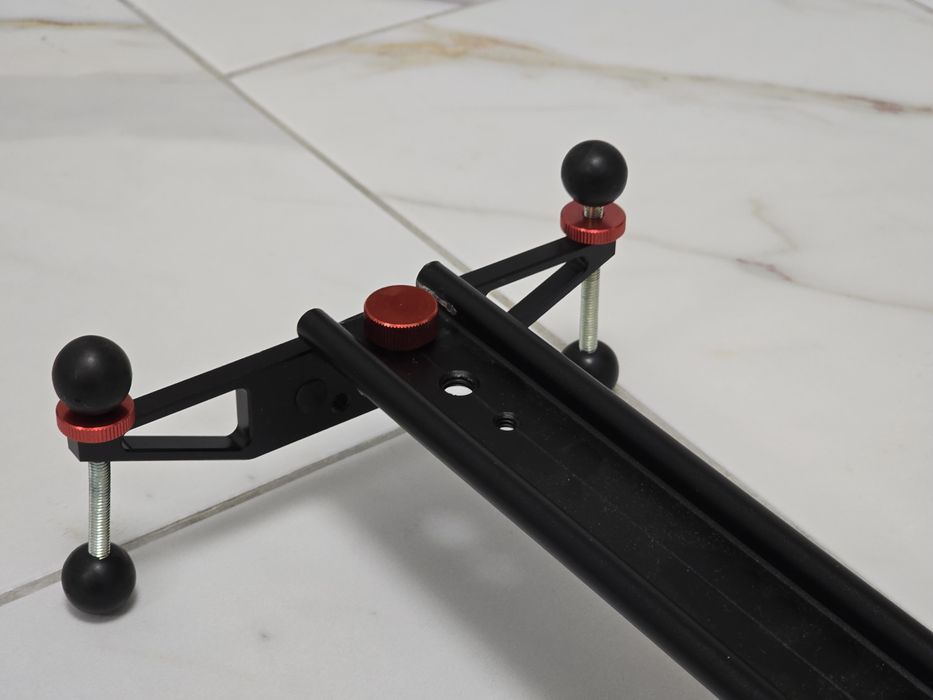 Slider video aluminiu 100cm