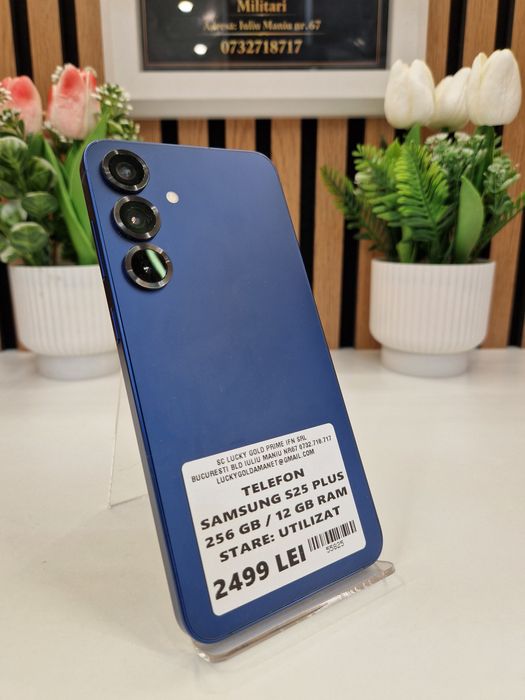 Samsung S25 PLUS 256GB / 12GB RAM Garanție! #55825