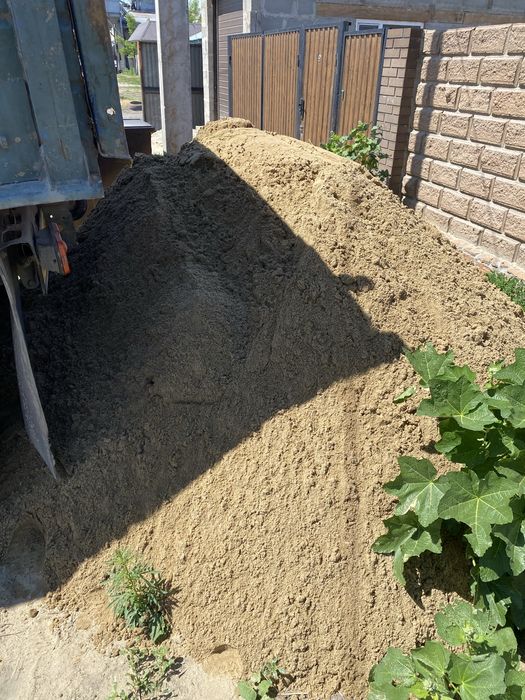 Гравий отсев глина песок щебень