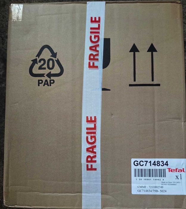 Gratar electric Tefal OptiGrill GC714834, 2000W, 6 programe automate