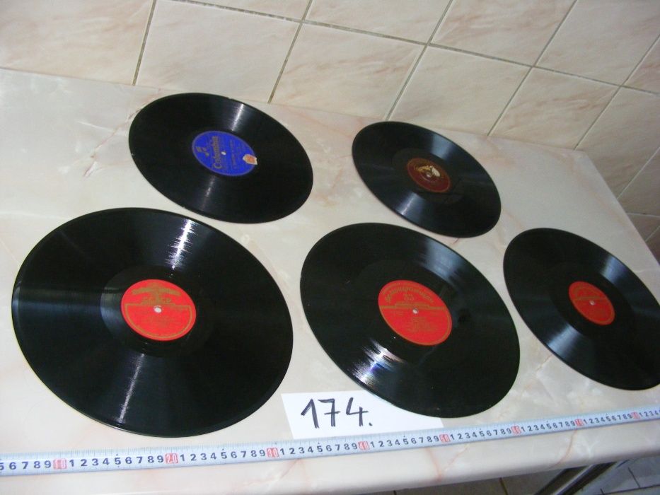 Plăci ebonită (cod 174)