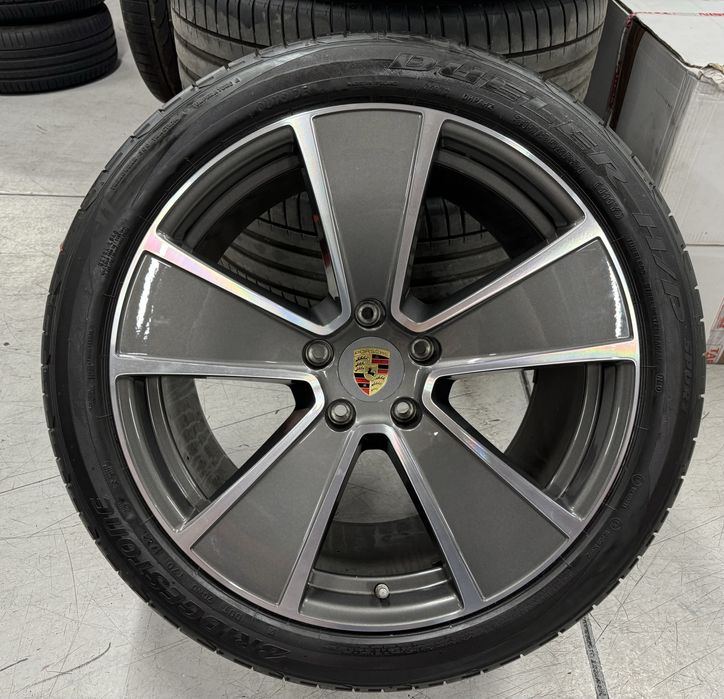 Jante Porsche Cayenne R21 9Y0 E3 Originale Bridgestone de vara