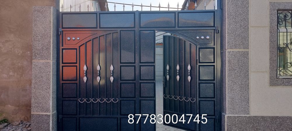 Покраска ворот!!!