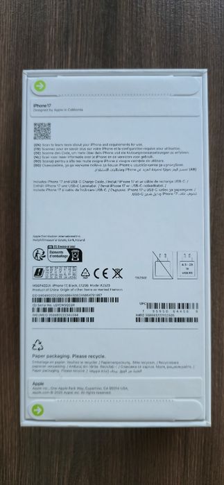 iPhone 17 512gb black Vodafone sigilat