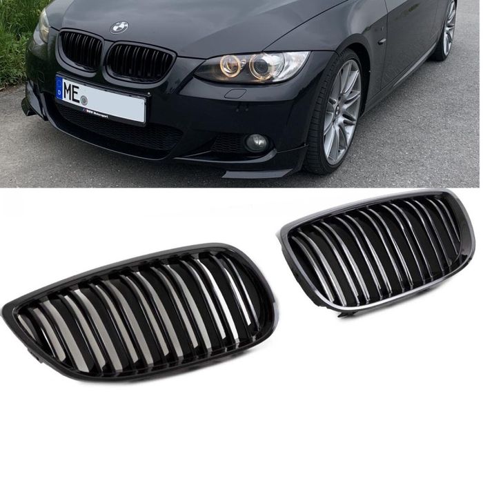 Двойни M3 M Бъбреци Решетки BMW E92 E93 БМВ Е92 E93 Гланц М3