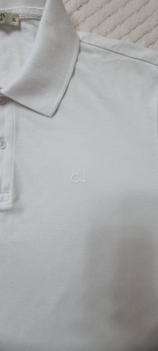 Белые тенниски поло Colin's