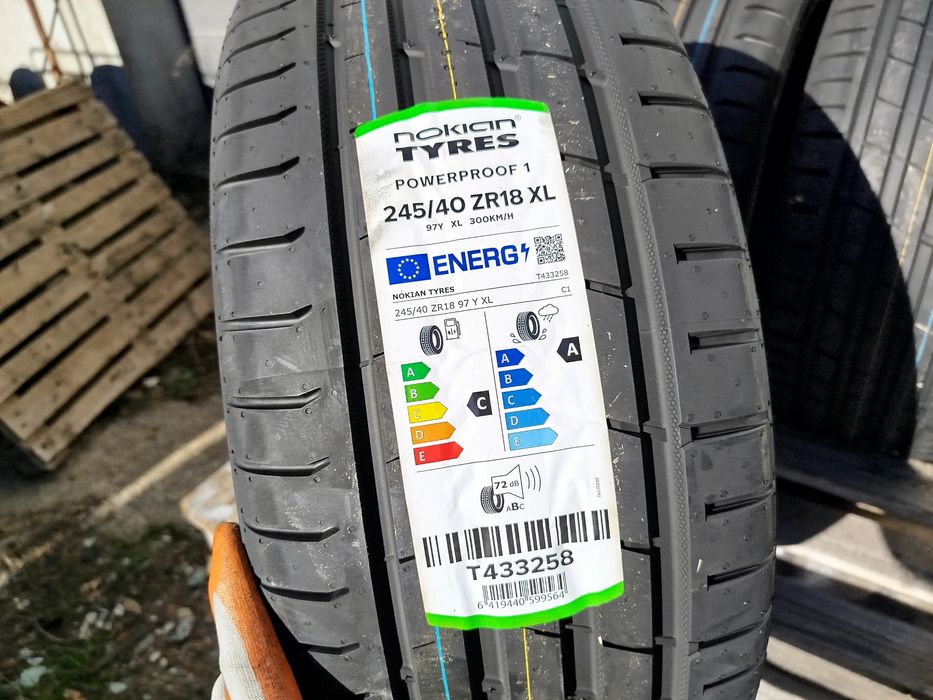 245/40/18 Нокиан ДОТ 2024 г - Чисто Нови