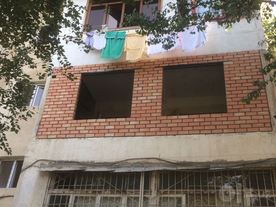 Kladka balkon balkonga g'isht teramiz